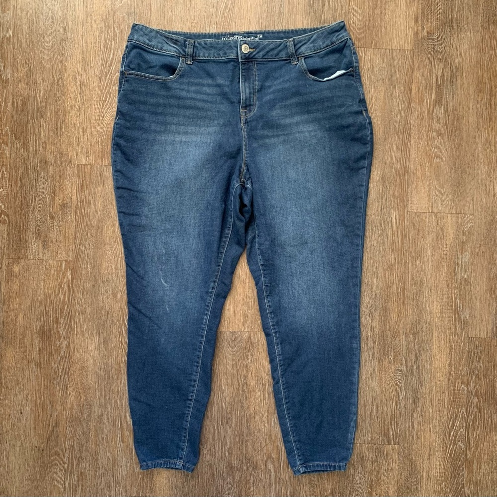 Maurices High-Rise Ankle Cropped Jeans Size 22